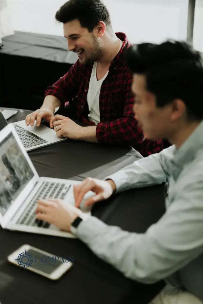 laptop remote meeting