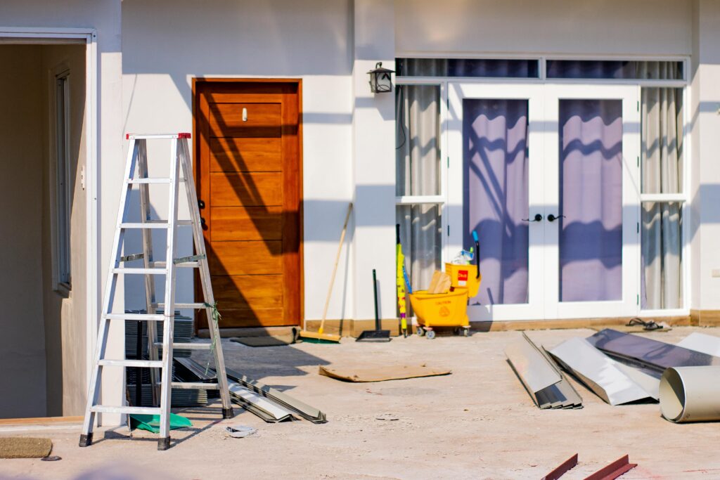 french door construction