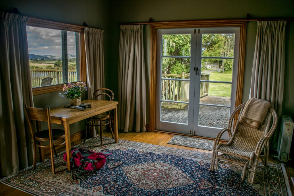 beautiful rustic french door