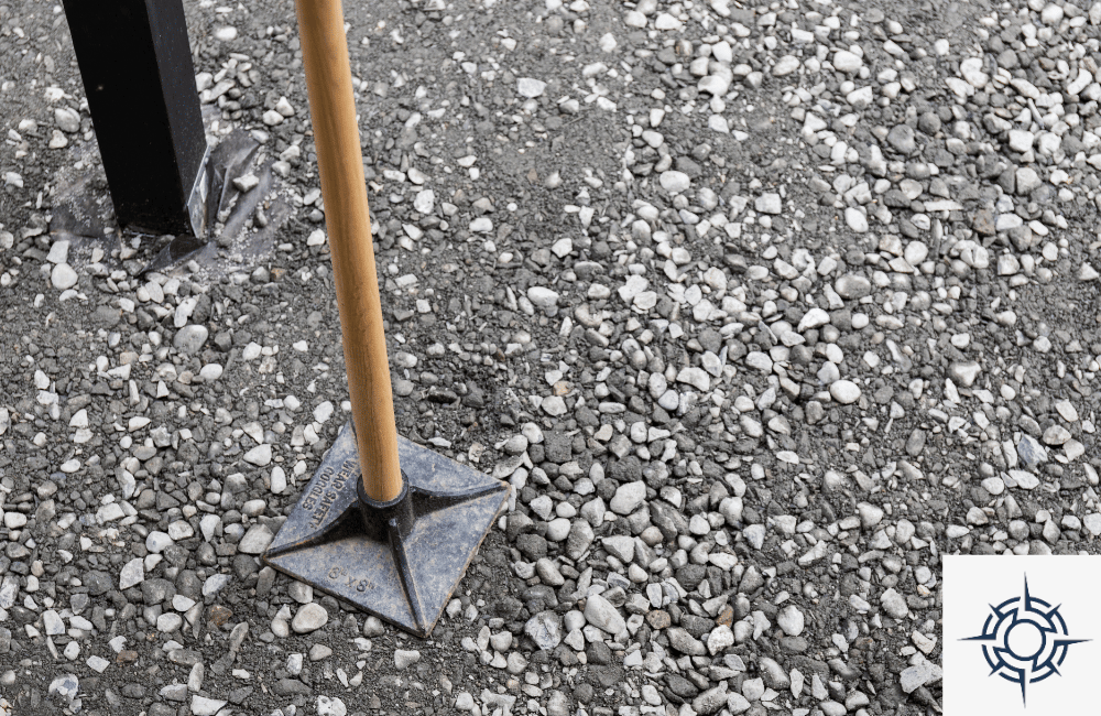 gravel patio